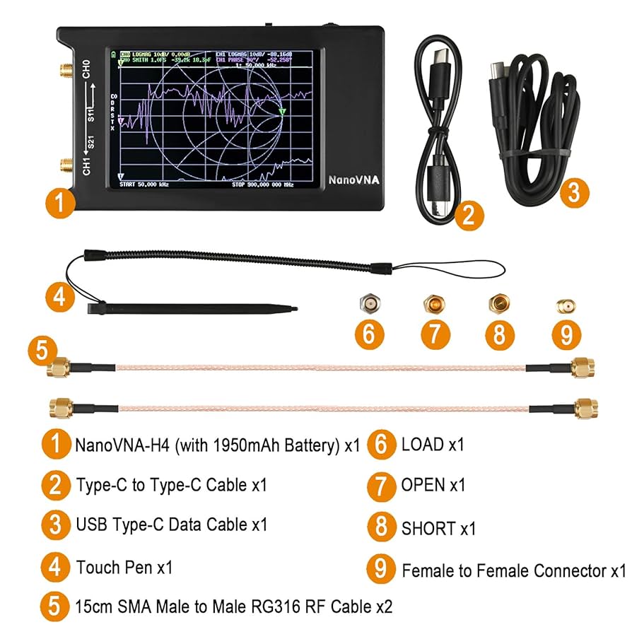 その他 NANO VNA-H Amazon.co.jp: Nooelec NanoVNA-H 4 - 正規代理店のオープン